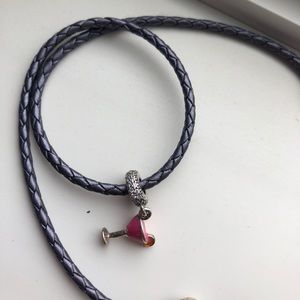 PANDORA MARTINI GLASS CHARM